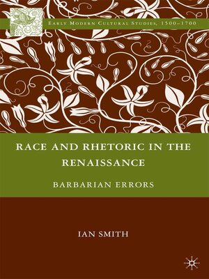 cover image of Race and Rhetoric in the Renaissance